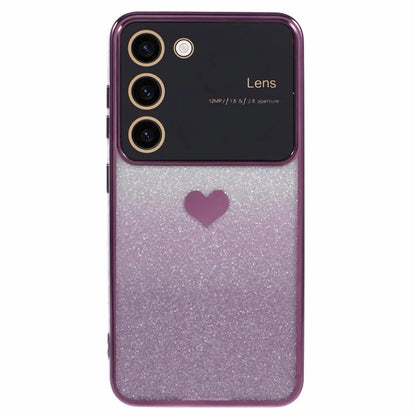 For Samsung Galaxy S23 Case TPU Shockproof Protection Gradient Glitter Phone Cover