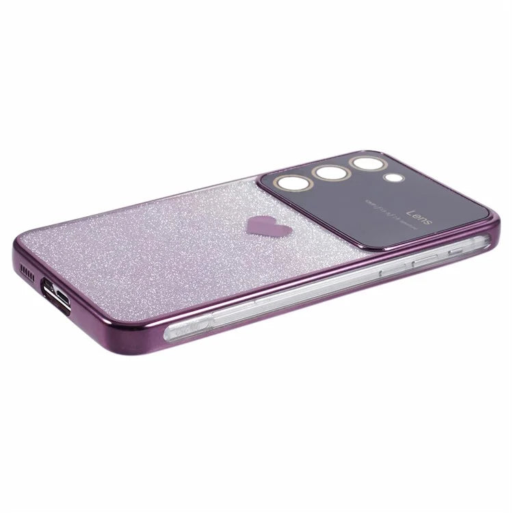 For Samsung Galaxy S23 Case TPU Shockproof Protection Gradient Glitter Phone Cover