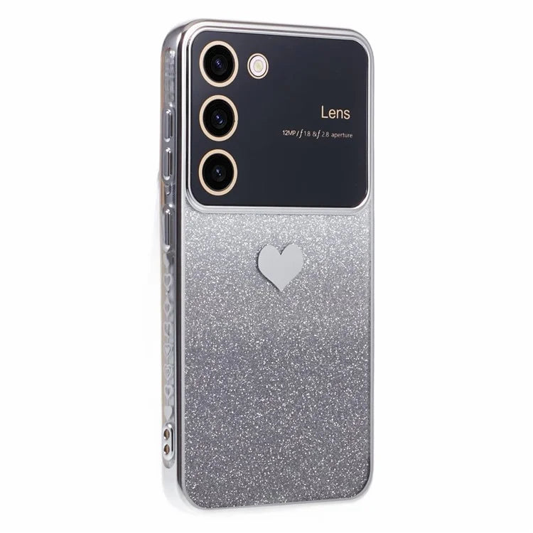 For Samsung Galaxy S23 Case TPU Shockproof Protection Gradient Glitter Phone Cover