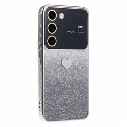 For Samsung Galaxy S23 Case TPU Shockproof Protection Gradient Glitter Phone Cover