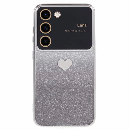 For Samsung Galaxy S23 Case TPU Shockproof Protection Gradient Glitter Phone Cover