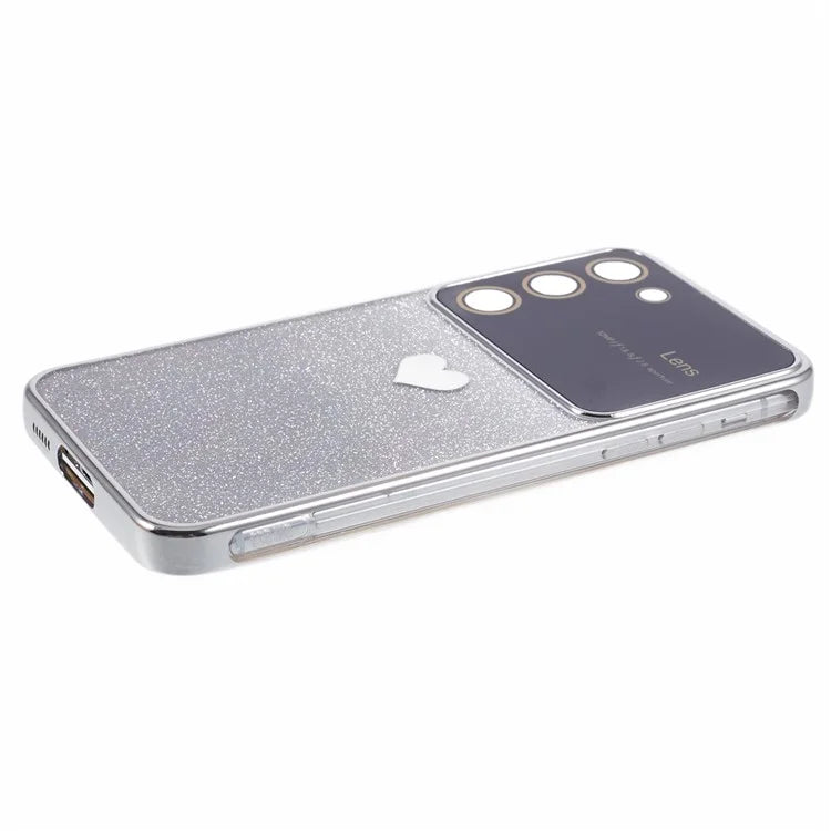 For Samsung Galaxy S23 Case TPU Shockproof Protection Gradient Glitter Phone Cover