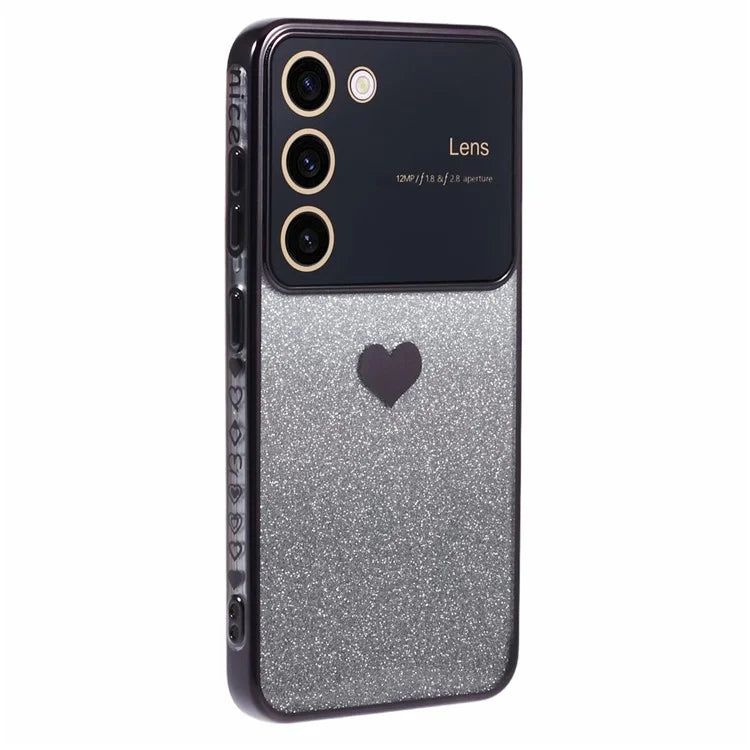 For Samsung Galaxy S23 Case TPU Shockproof Protection Gradient Glitter Phone Cover