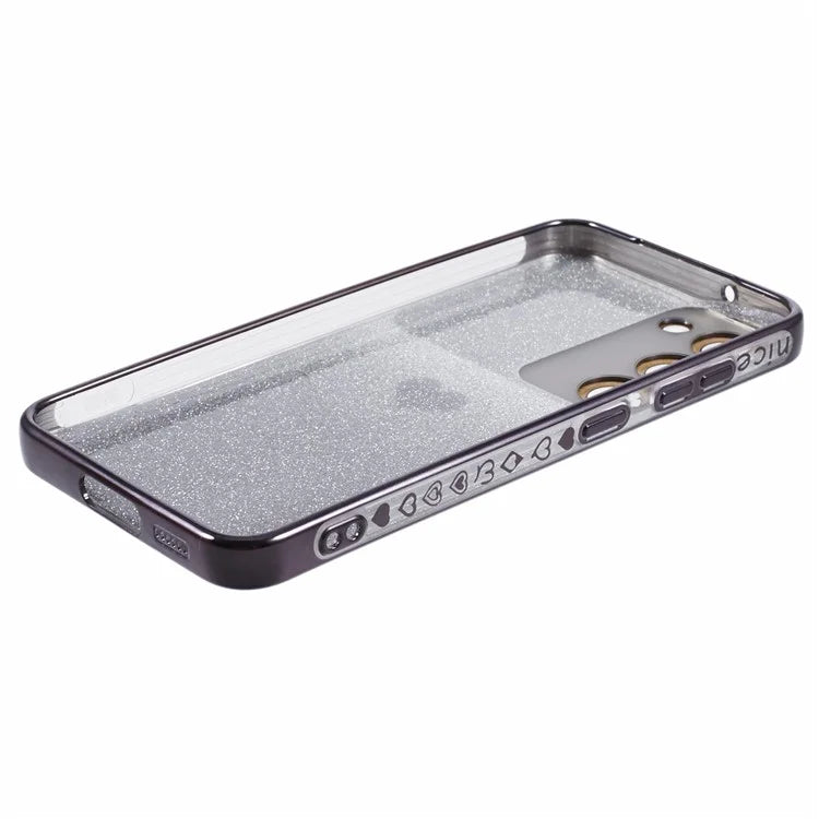 For Samsung Galaxy S23 Case TPU Shockproof Protection Gradient Glitter Phone Cover