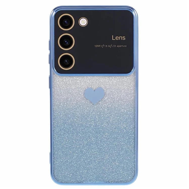For Samsung Galaxy S23 Case TPU Shockproof Protection Gradient Glitter Phone Cover