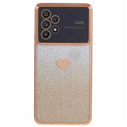 For Samsung Galaxy A53 5G Soft TPU Cover Sparkly Glitter Protective Phone Case