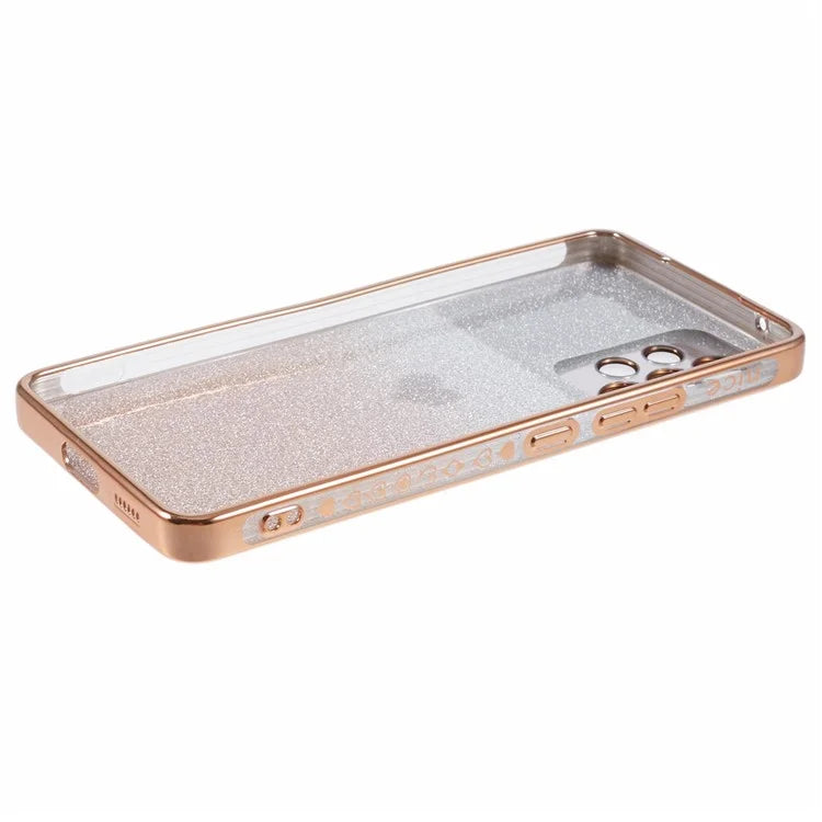 For Samsung Galaxy A53 5G Soft TPU Cover Sparkly Glitter Protective Phone Case