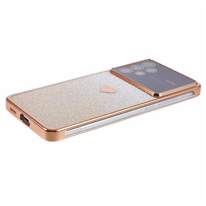 For Samsung Galaxy A53 5G Soft TPU Cover Sparkly Glitter Protective Phone Case