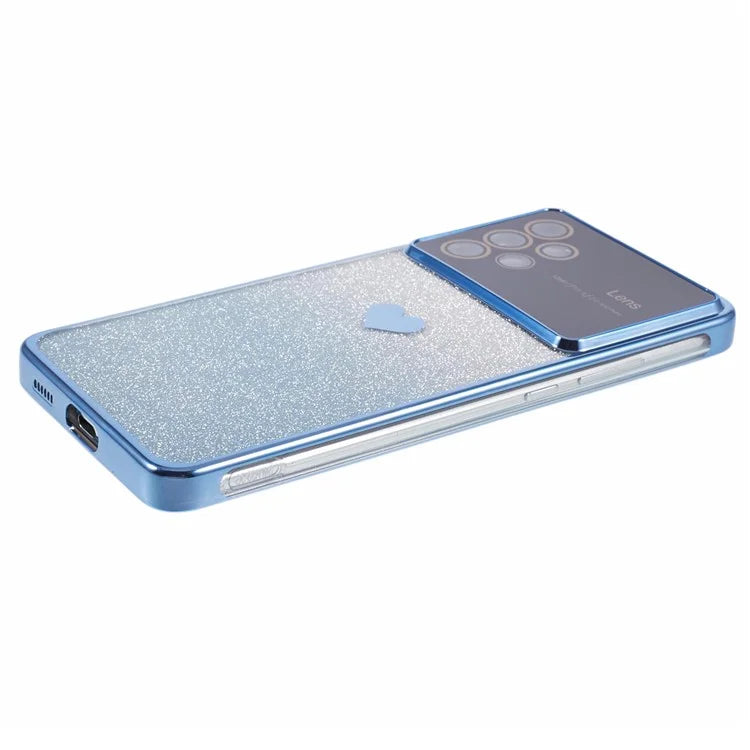 For Samsung Galaxy A53 5G Soft TPU Cover Sparkly Glitter Protective Phone Case