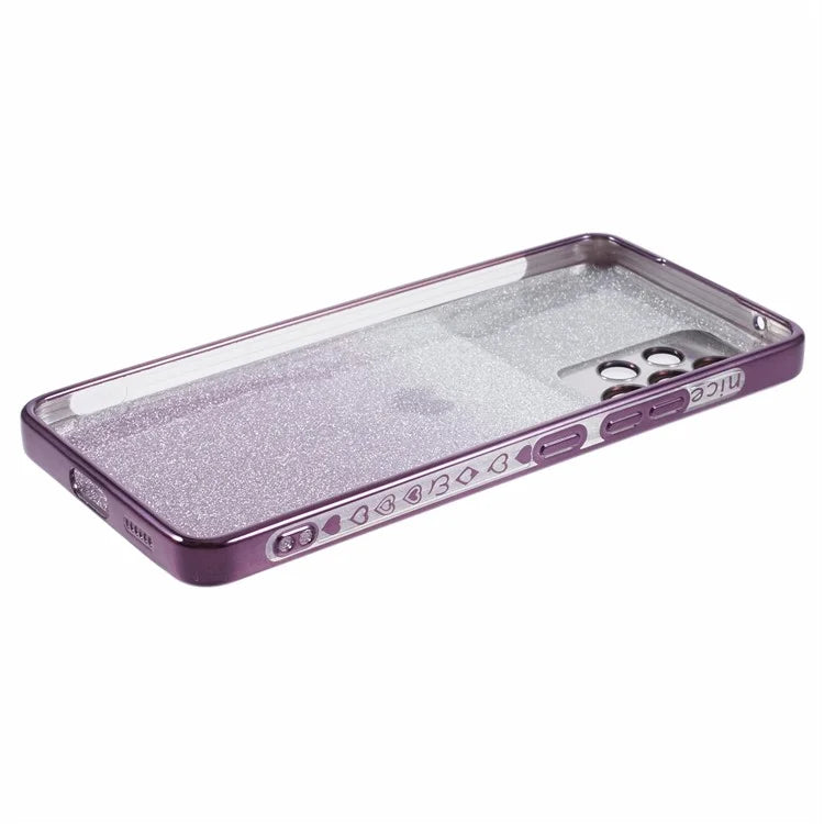 For Samsung Galaxy A53 5G Soft TPU Cover Sparkly Glitter Protective Phone Case