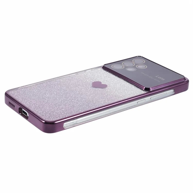 For Samsung Galaxy A53 5G Soft TPU Cover Sparkly Glitter Protective Phone Case