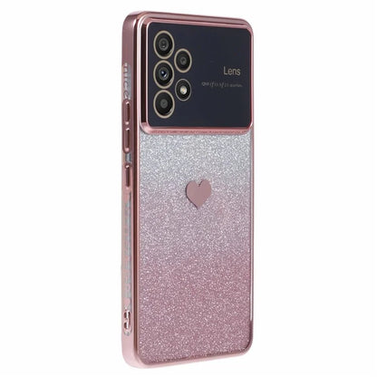For Samsung Galaxy A53 5G Soft TPU Cover Sparkly Glitter Protective Phone Case