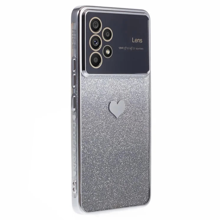 For Samsung Galaxy A53 5G Soft TPU Cover Sparkly Glitter Protective Phone Case