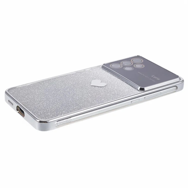 For Samsung Galaxy A53 5G Soft TPU Cover Sparkly Glitter Protective Phone Case