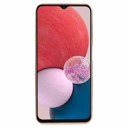 For Samsung Galaxy A13 4G Case Gradient Glitter TPU Phone Cover Love Heart Pattern