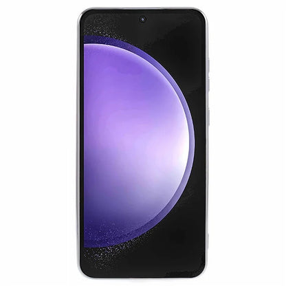 For Samsung Galaxy S23 FE Glitter Gradient Case Electroplating Edges TPU Phone Cover