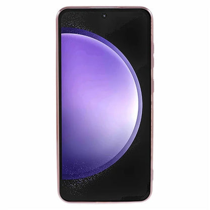 For Samsung Galaxy S23 FE Glitter Gradient Case Electroplating Edges TPU Phone Cover