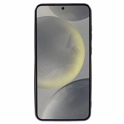 For Samsung Galaxy S24+ Case Electroplating Edges Bling Glitter TPU Phone Cover