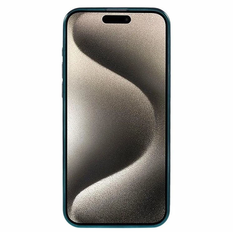 For iPhone 15 Pro Case Electroplated Edge TPU Phone Case Compatible with MagSafe