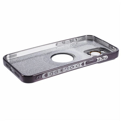 For iPhone 15 Pro Case Electroplated Edge TPU Phone Case Compatible with MagSafe