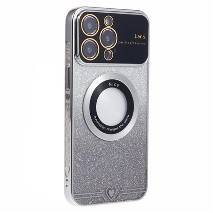 For iPhone 14 Pro TPU Case Compatible with MagSafe Electroplating Slim Phone Cover
