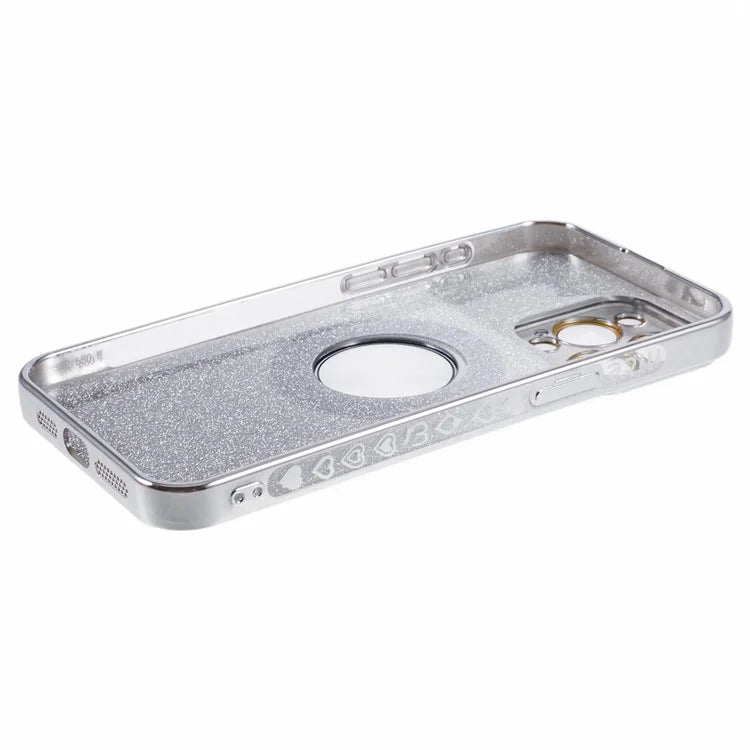 For iPhone 14 Pro TPU Case Compatible with MagSafe Electroplating Slim Phone Cover