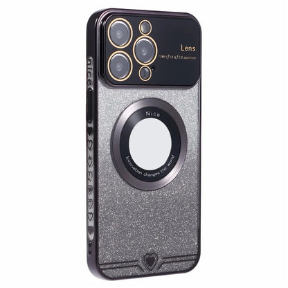 For iPhone 14 Pro TPU Case Compatible with MagSafe Electroplating Slim Phone Cover