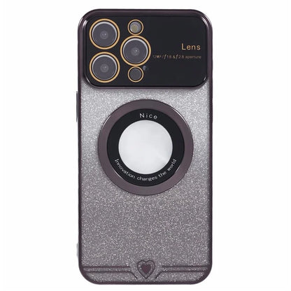 For iPhone 14 Pro TPU Case Compatible with MagSafe Electroplating Slim Phone Cover