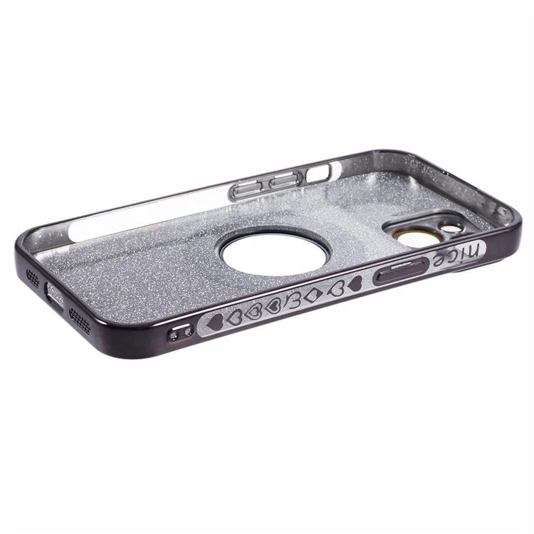 For iPhone 14 Plus Electroplating Case Compatible with MagSafe TPU Phone Cover