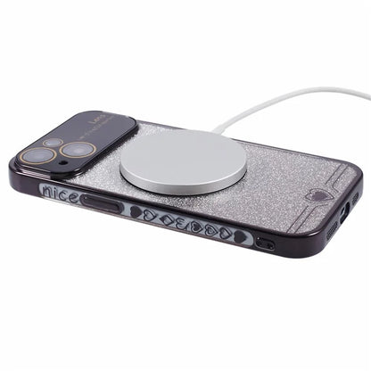 For iPhone 14 Slim Case Compatible with MagSafe Electroplating TPU Phone Cases