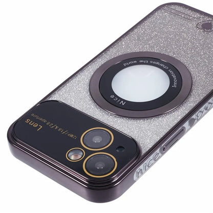 For iPhone 14 Slim Case Compatible with MagSafe Electroplating TPU Phone Cases