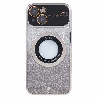 For iPhone 14 Slim Case Compatible with MagSafe Electroplating TPU Phone Cases