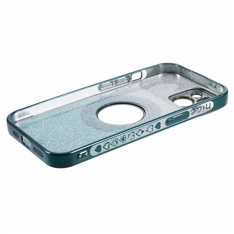 For iPhone 15 Plus Case Compatible with MagSafe Electroplating Slim TPU Phone Cover