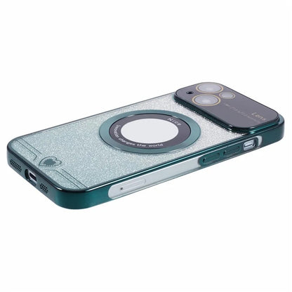 For iPhone 15 Plus Case Compatible with MagSafe Electroplating Slim TPU Phone Cover