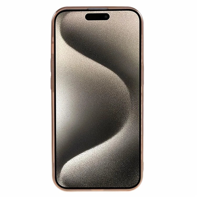 For iPhone 15 Plus Case Compatible with MagSafe Electroplating Slim TPU Phone Cover