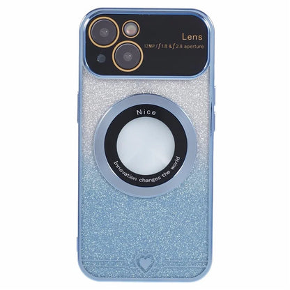 For iPhone 15 Plus Case Compatible with MagSafe Electroplating Slim TPU Phone Cover
