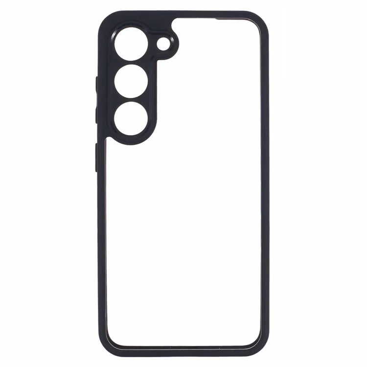 For Samsung Galaxy S23 Case Drop-proof TPU+PC Crystal Clear Phone Cover