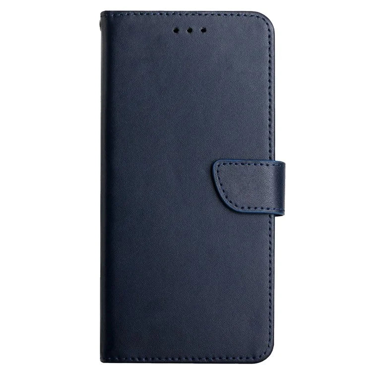HT02 For OnePlus 12R 5G / Ace 3 5G Case Genuine Cow Leather Stand Wallet Cell Phone Cover