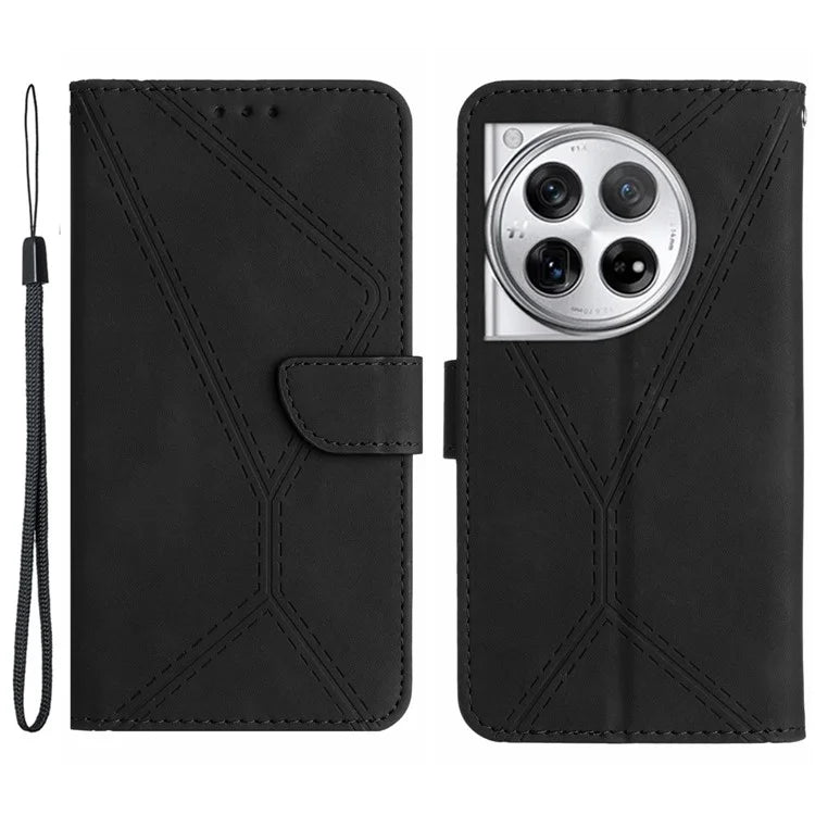 HT05 For OnePlus 12R 5G / Ace 3 5G Wallet Case PU Leather Phone Cover