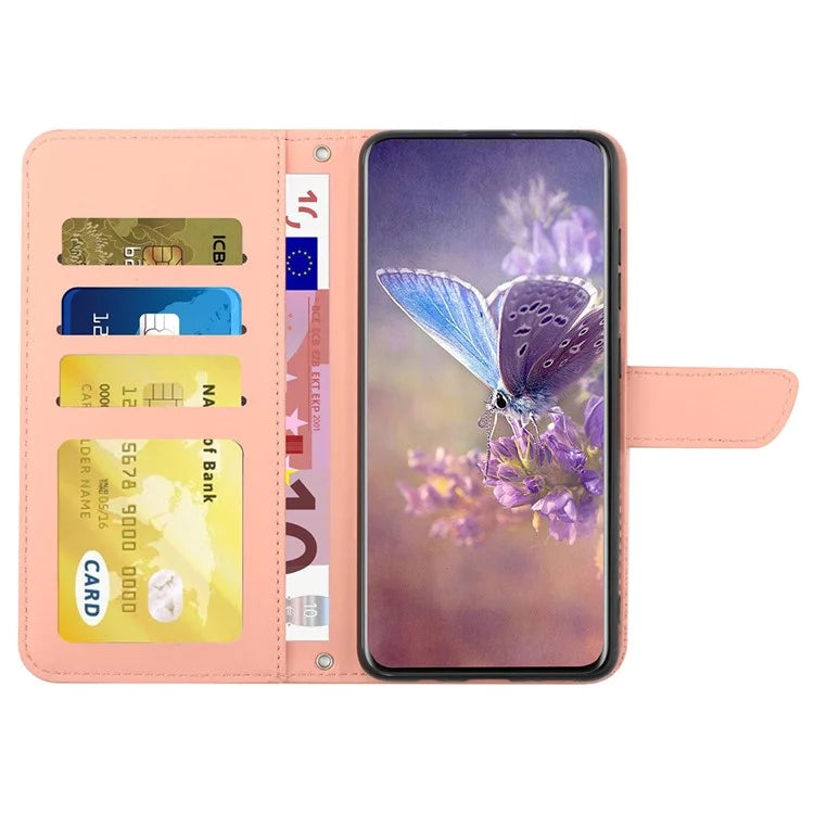 HT03 For OnePlus 12R 5G / Ace 3 5G Phone Case Shockproof Imprinted Leather Cover