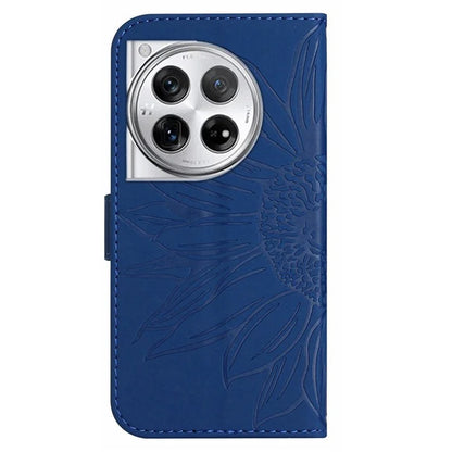 HT04 For OnePlus 12R 5G / Ace 3 5G Leather Phone Case with Wrist Strap