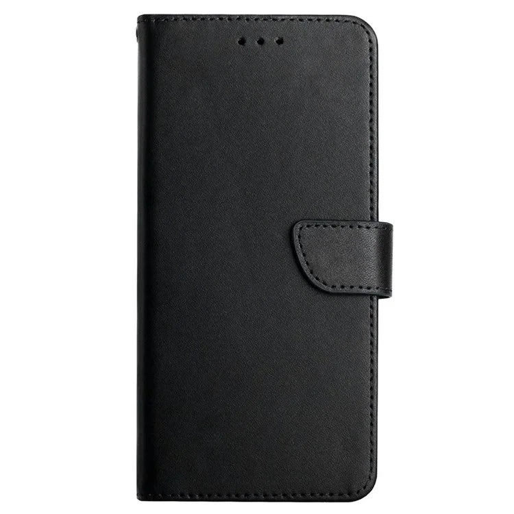 HT02 For Xiaomi Redmi Note 13 Pro 4G / Poco M6 Pro 4G Wallet Case Genuine Cow Leather Stand Cell Phone Cover