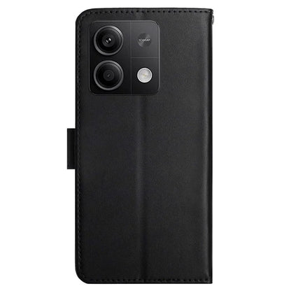 HT02 For Xiaomi Redmi Note 13 Pro 4G / Poco M6 Pro 4G Wallet Case Genuine Cow Leather Stand Cell Phone Cover