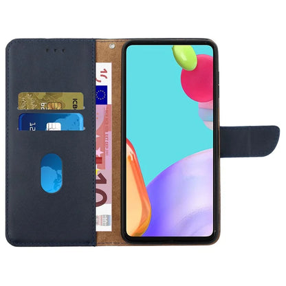 HT02 For Xiaomi Redmi Note 13 Pro 4G / Poco M6 Pro 4G Wallet Case Genuine Cow Leather Stand Cell Phone Cover