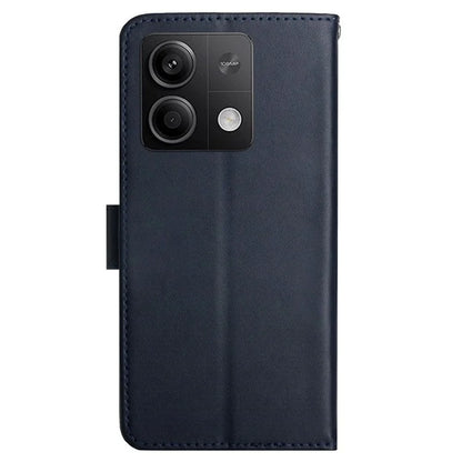 HT02 For Xiaomi Redmi Note 13 Pro 4G / Poco M6 Pro 4G Wallet Case Genuine Cow Leather Stand Cell Phone Cover