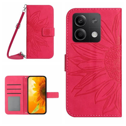 HT04 For Xiaomi Redmi Note 13 Pro 4G / Poco M6 Pro 4G Leather Wallet Case Crossbody Phone Cover