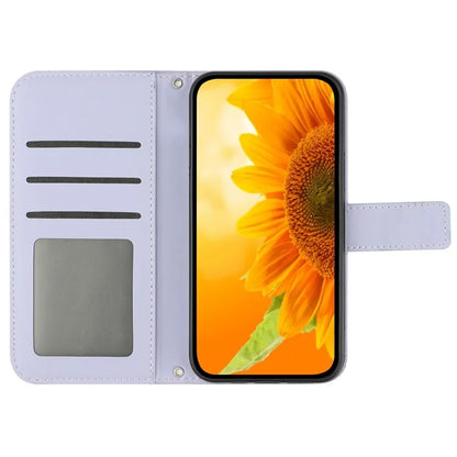 HT04 For Xiaomi Redmi Note 13 Pro 4G / Poco M6 Pro 4G Case Leather Phone Cover with Wrist Strap