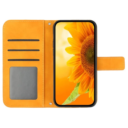 HT04 For Xiaomi Redmi Note 13 Pro 4G / Poco M6 Pro 4G Case Leather Phone Cover with Wrist Strap