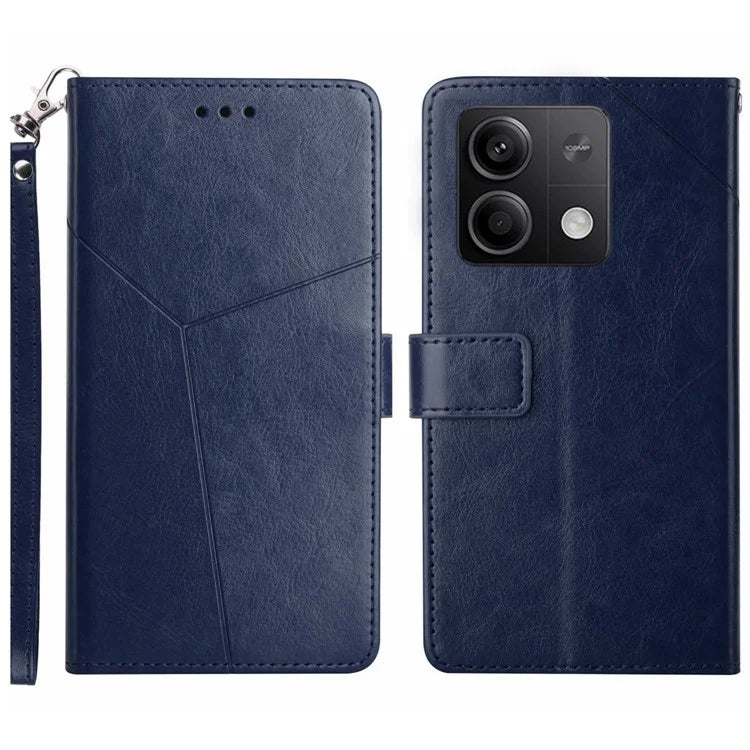HT01 For Xiaomi Redmi Note 13 Pro 4G / Poco M6 Pro 4G Protective Case PU Leather Wallet Phone Cover