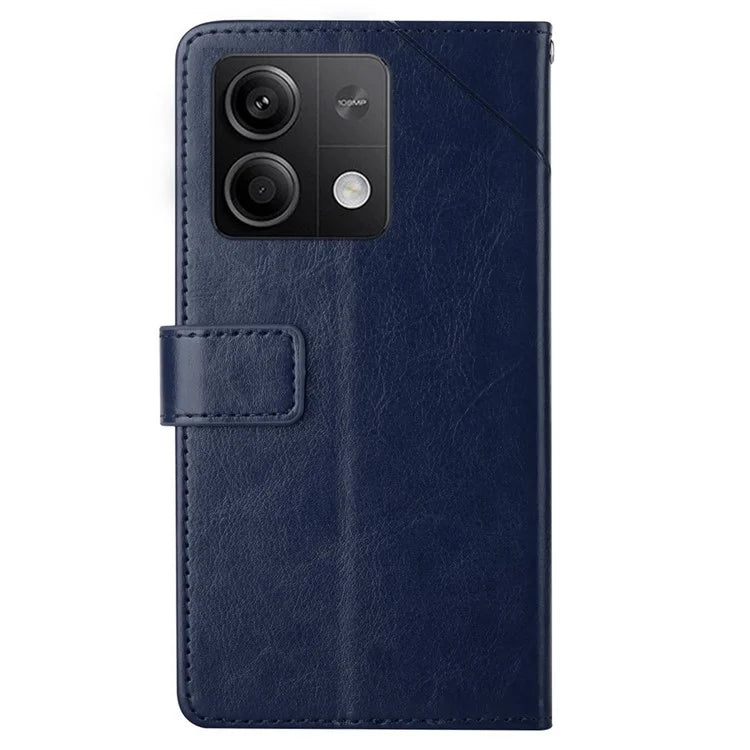 HT01 For Xiaomi Redmi Note 13 Pro 4G / Poco M6 Pro 4G Protective Case PU Leather Wallet Phone Cover